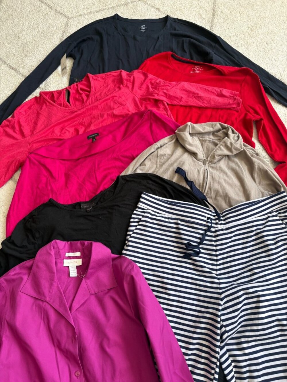 J. Jill Talbots Eileen Fisher Career Casual Mixed Sizes NWT L/XL/1X Bundle 10+ P